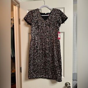 Vince Camuto Women’s Cap Sleeve Sequin Dress NWT Size 0